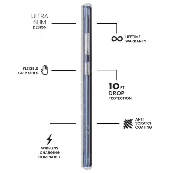 CASE-MATE Twinkle Glitter Galaxy Note 10 Case - Picture 2 of 7